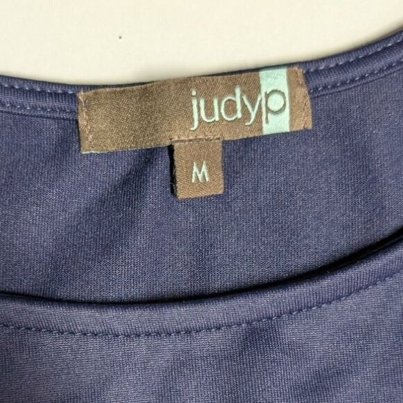 Judy P Tank Top NWT Womens Size Medium Blue Made in the USA - Picture 4 of 6